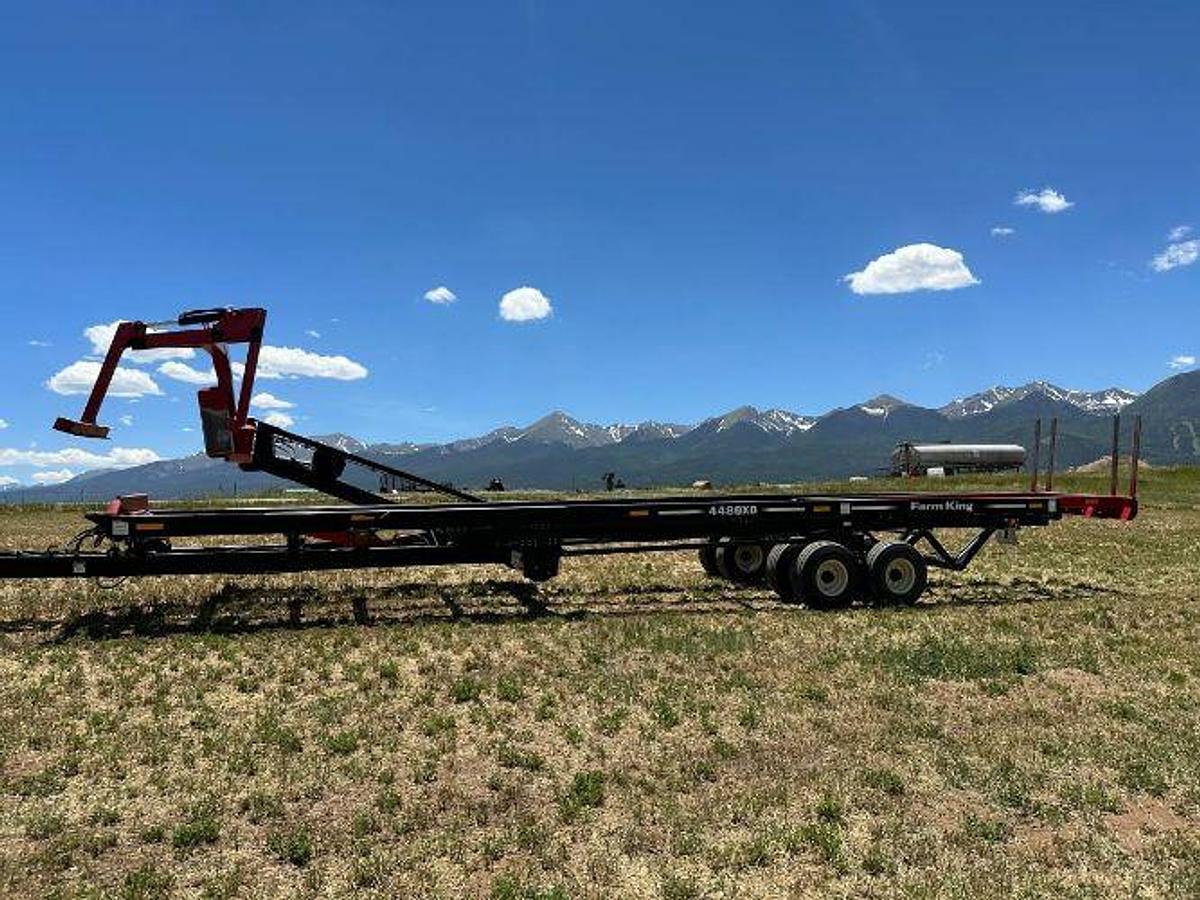 Used 2021 Farm King 4480 XD Square Bale Carrier