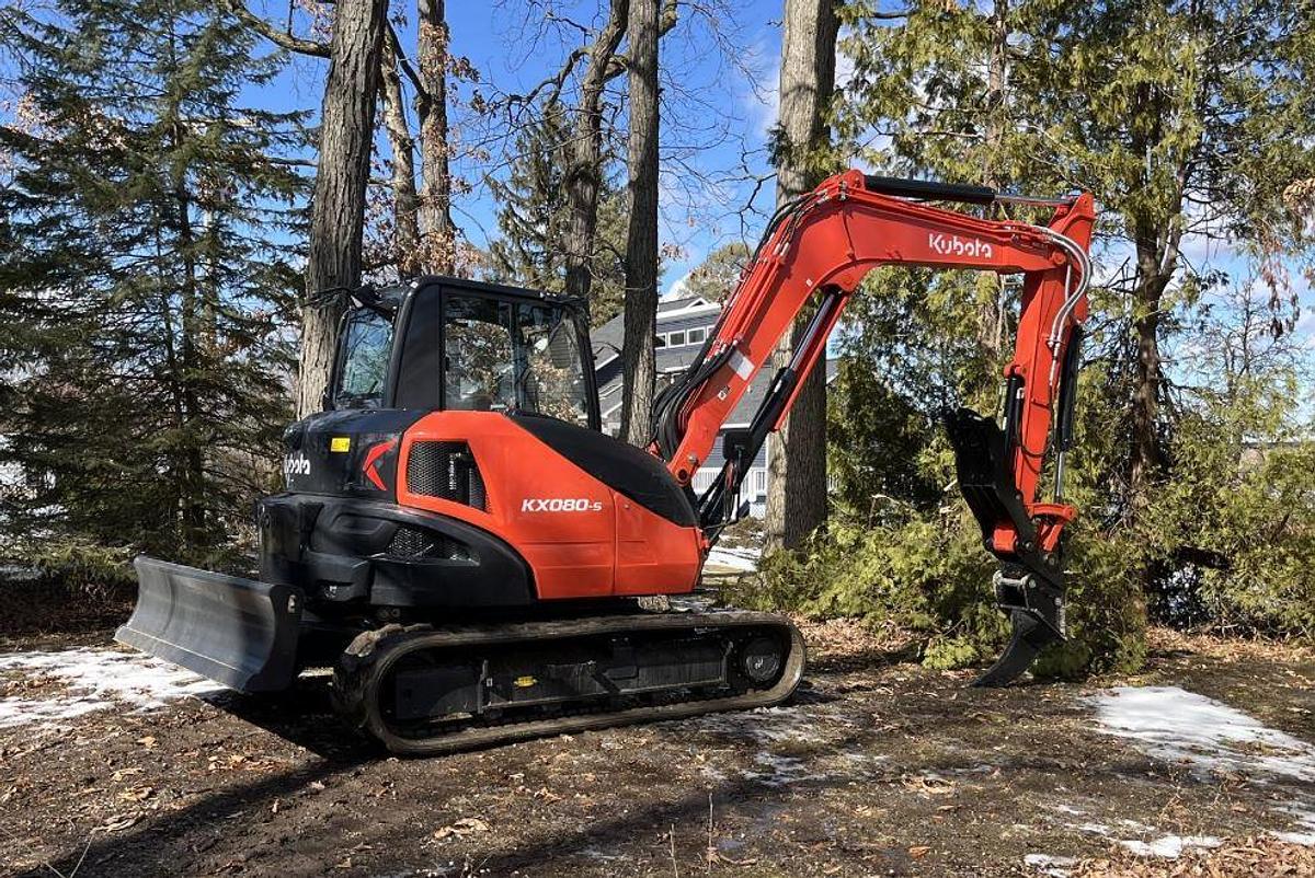 Used 2025 Kubota KX080-5 Crawler Excavator