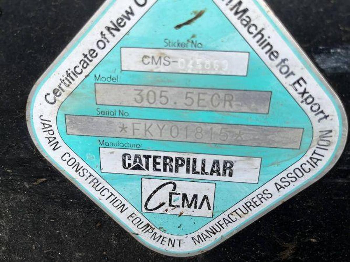 Used 2013 Caterpillar 305.5CR