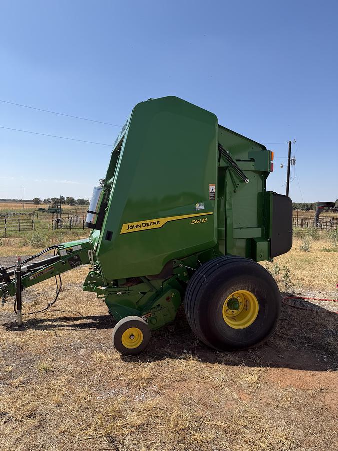 Used 2025 John Deere 561M Round Baler — 2,696 Bales