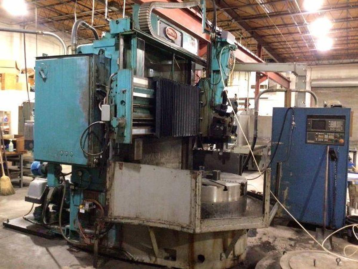 Used Bullard VTL 46in Fanuc Control