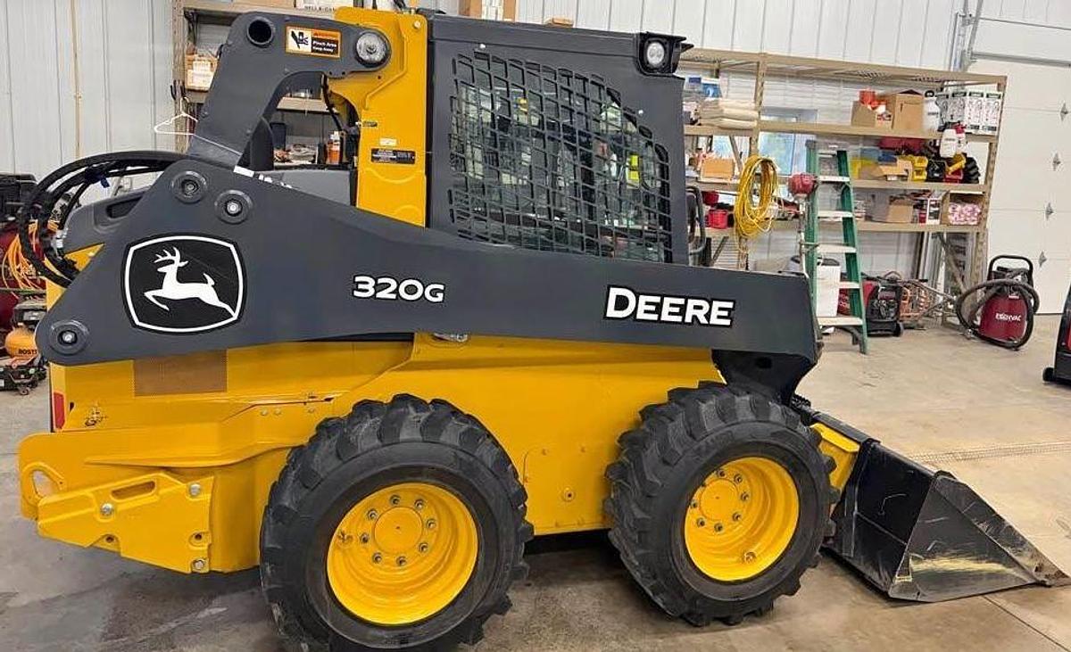 Used 2024 John Deere 320G Skid Steer