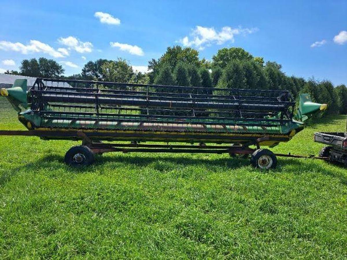 Used 2001 JOHN DEERE 925F Platform Header