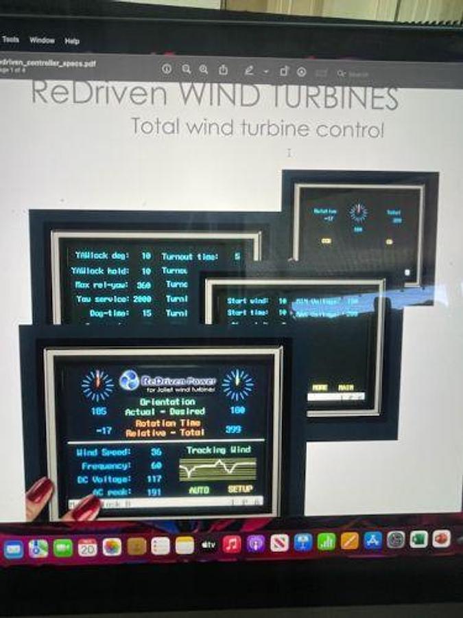 Used 2013 ReDriven 10 KW Wind Turbine