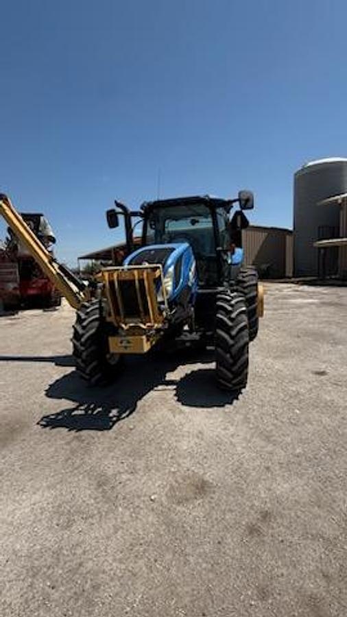 Used 2020 New Holland T6.155 Diamond Side Boom Mower