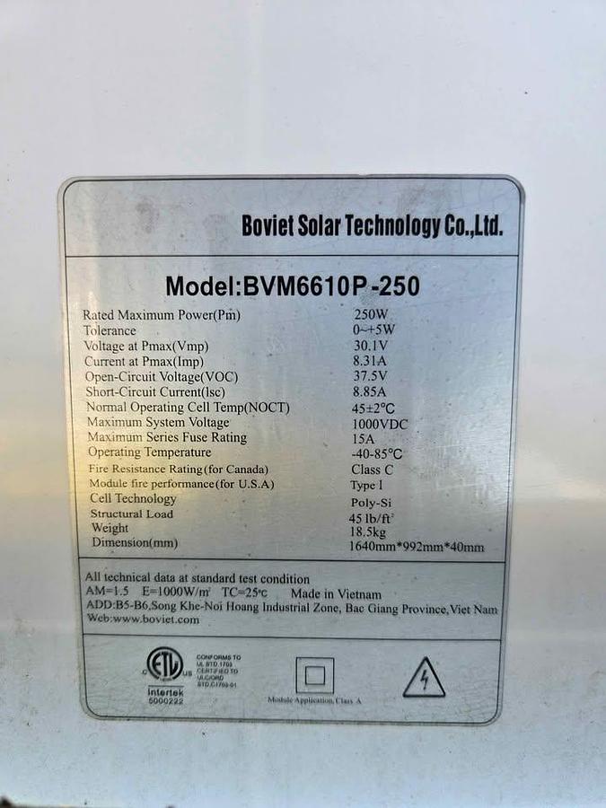 Used 2015 Us Tower Corp Hybrid Solar Light Tower