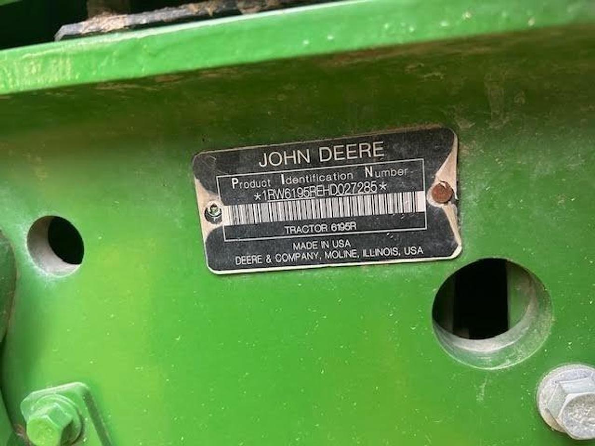 Used 2017 John Deere 6195R