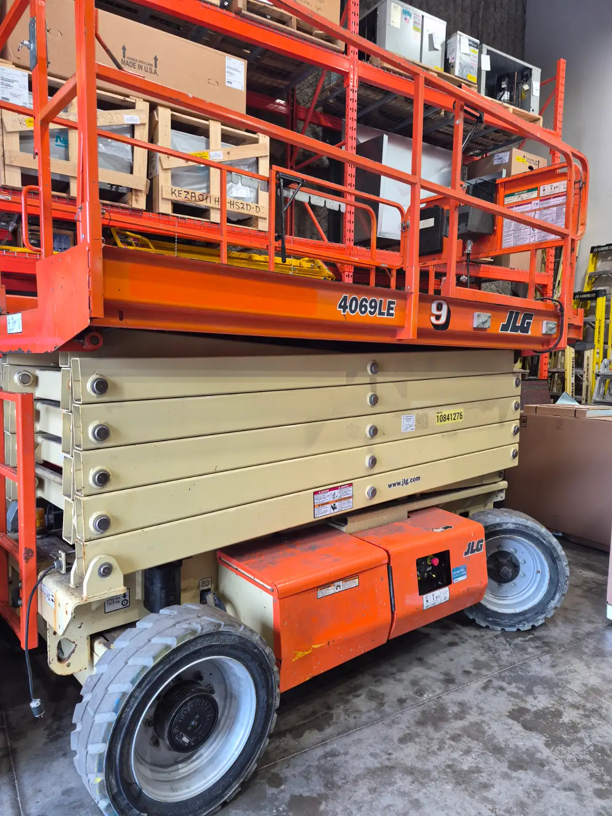 Used 2018 Electric Rough Terrain Scissor Lift 4069LE
