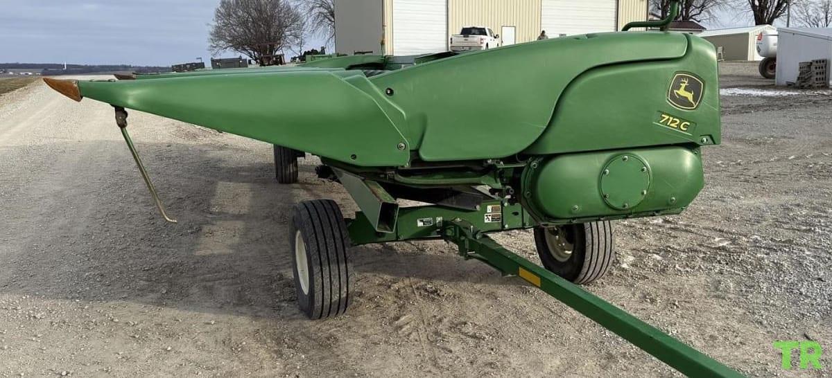 Used 2018 John Deere 712C 12-Row Corn Head