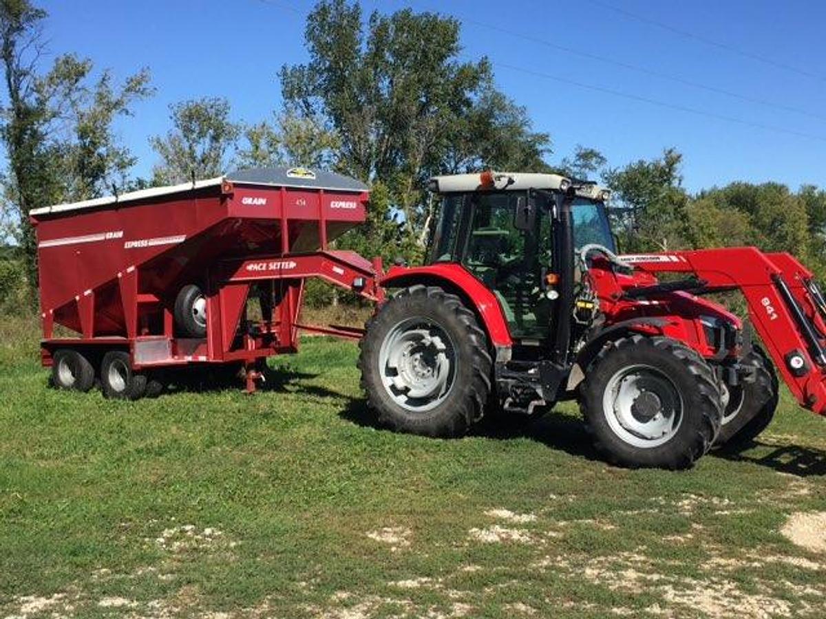 Used 2012 K&O 450 Grain Express Gooseneck Trailer