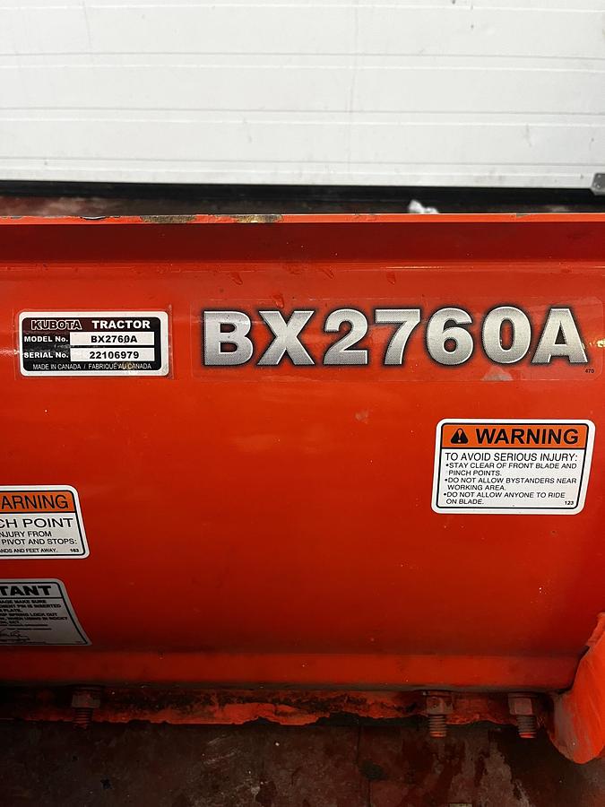 Used 2005 Kubota BX1830 Compact Tractor