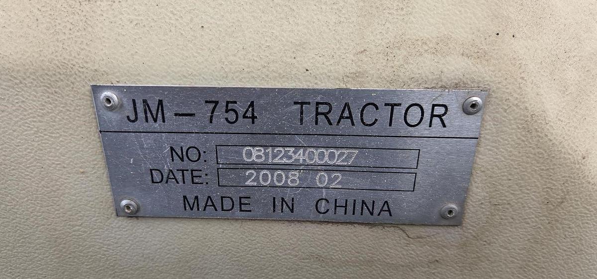 Used 2008 Jinma Jm754