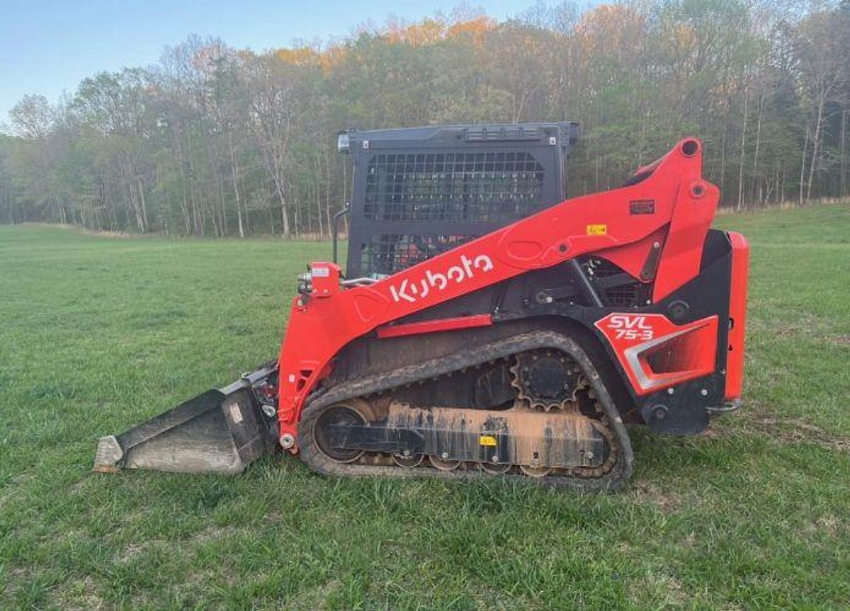 Used 2023 Kubota SVL75-3 High Flow