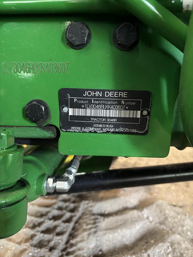 Used 2019 John Deere 3046R