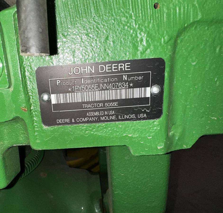 Used 2022 John Deere 5055E Tractor