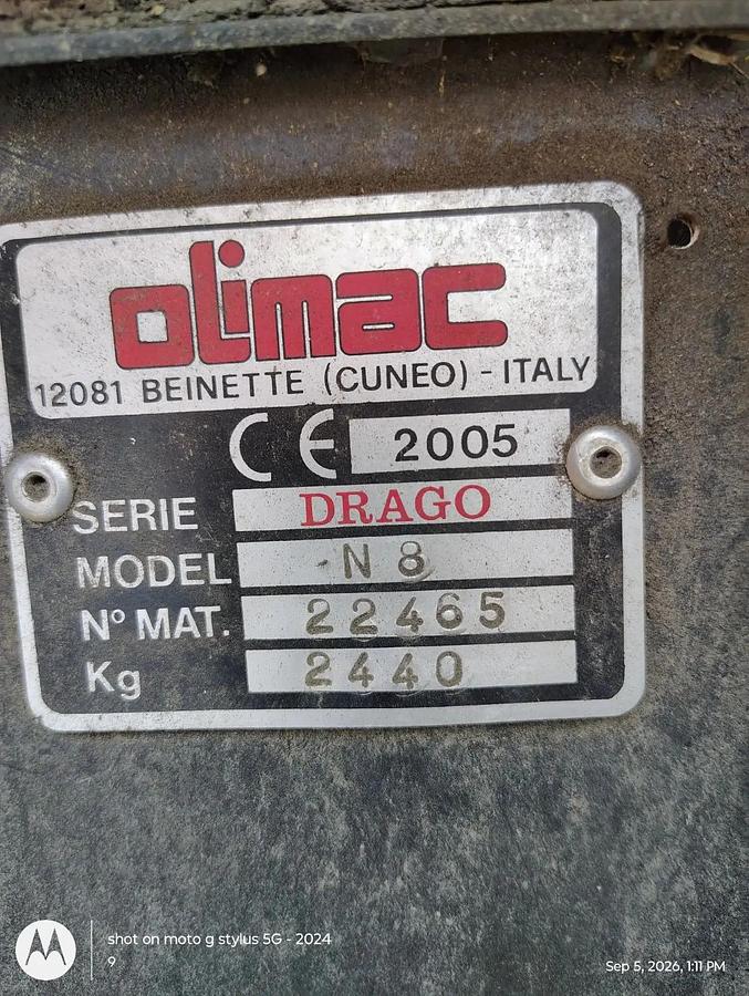 Used Drago N8 Corn Head