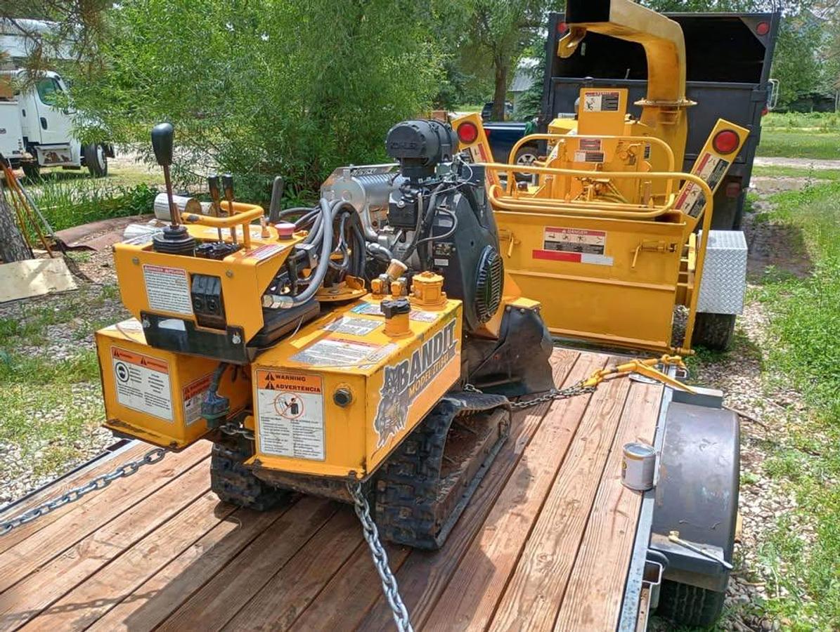 Used 2017 Bandit ZT1844 Stump Grinder
