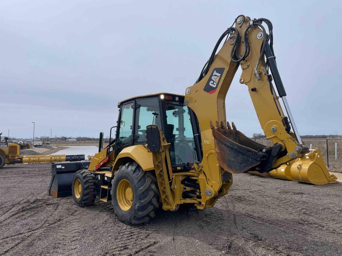 Used 2019 Caterpillar 440 Extended Backhoe Loader