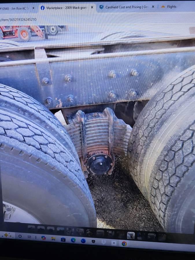 Used 2009 Mack Granite GU713 Dump Truck