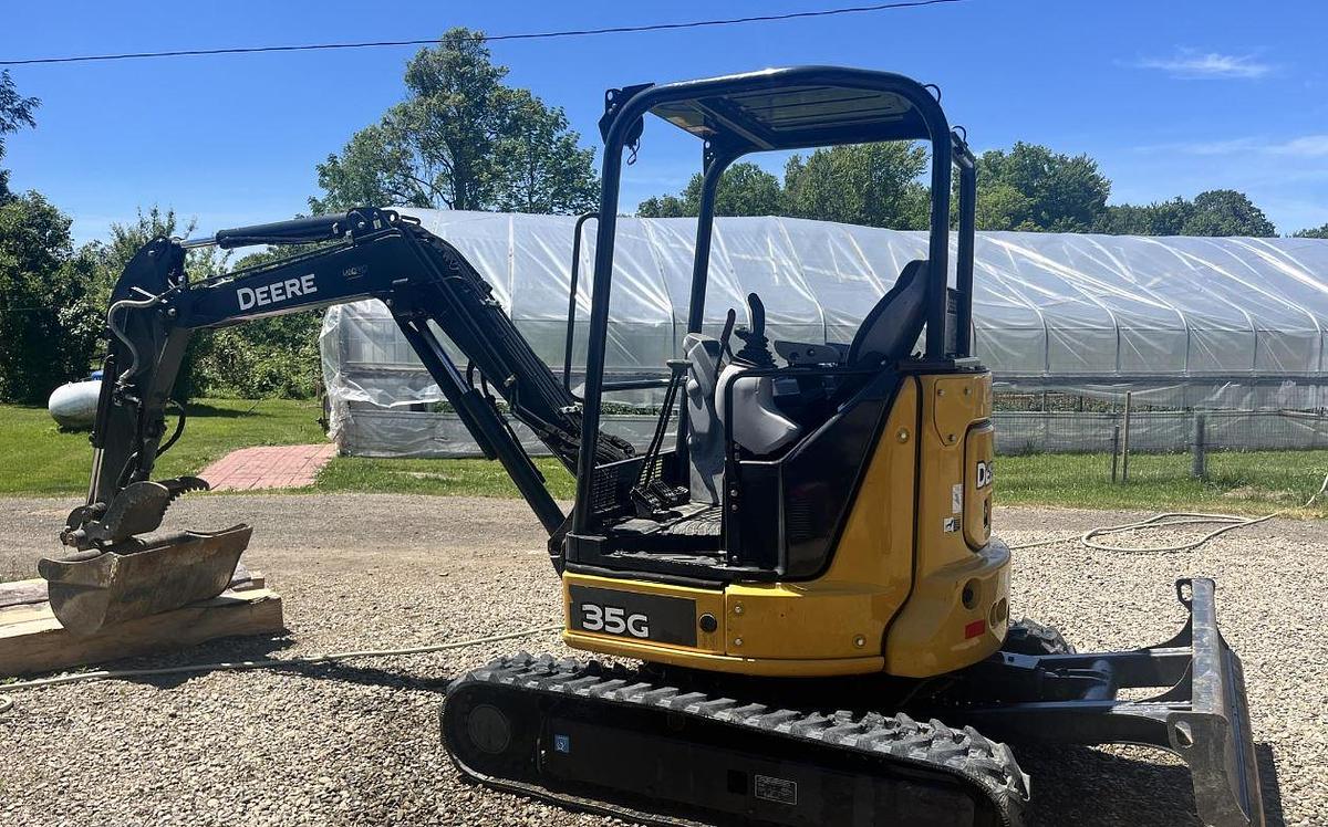 Used 2021 John Deere 35G Crawler Excavator