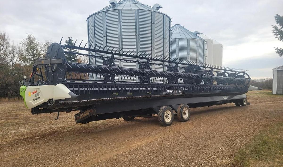 Used 2020 CLAAS CONVIO FLEX 1380 Platform Header