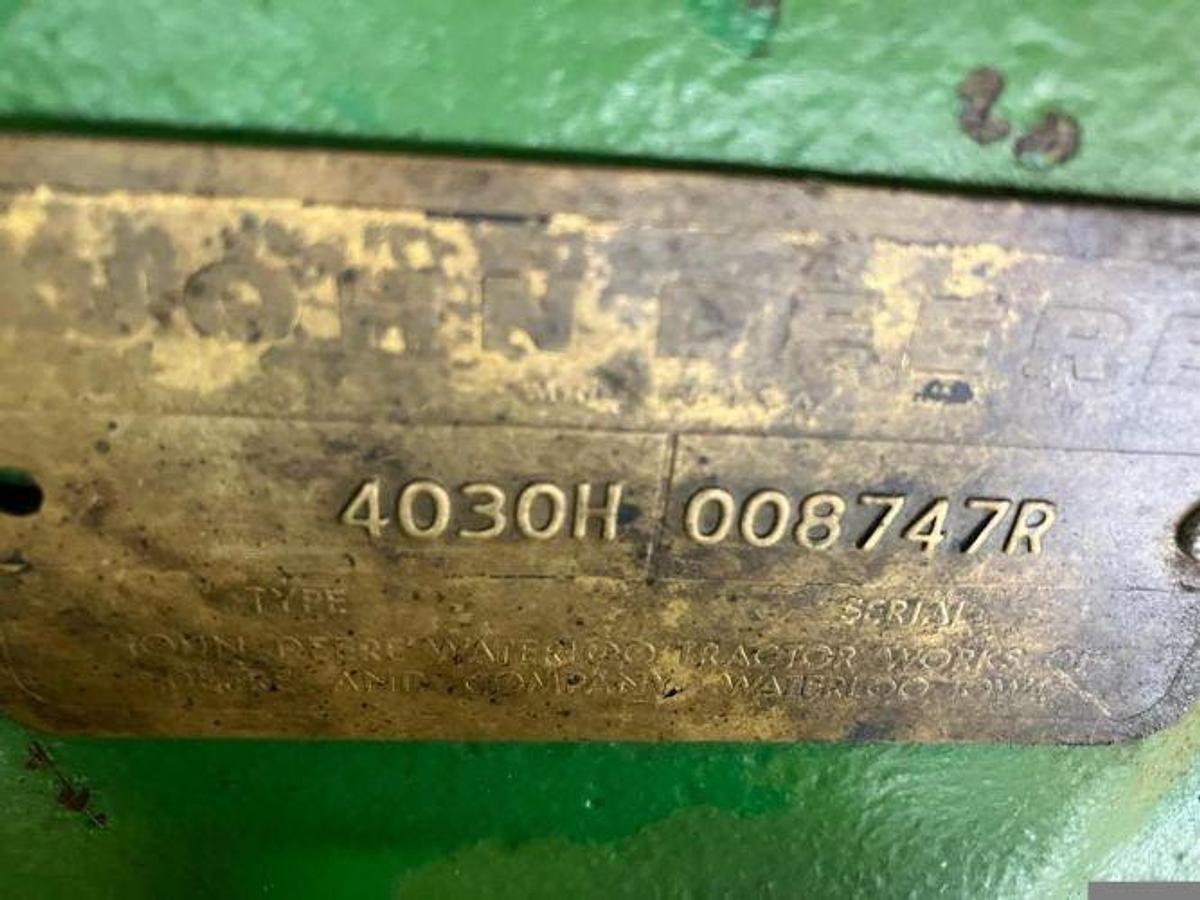 Used 1973 JOHN DEERE 4030 Tractor