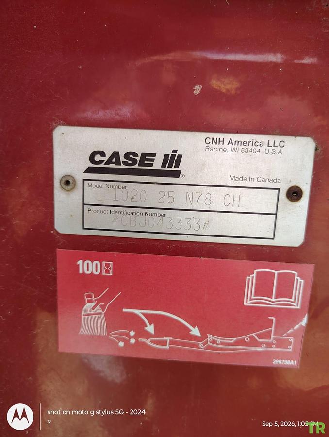 Used 1999 Case IH 2388 Combine W/ Late Model 1020 25 ft Grain Head