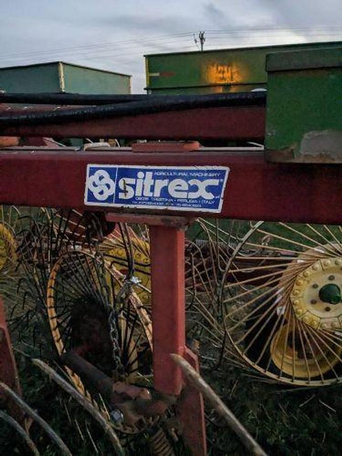 Used 2008 Sitrex 12 Wheel V Rake