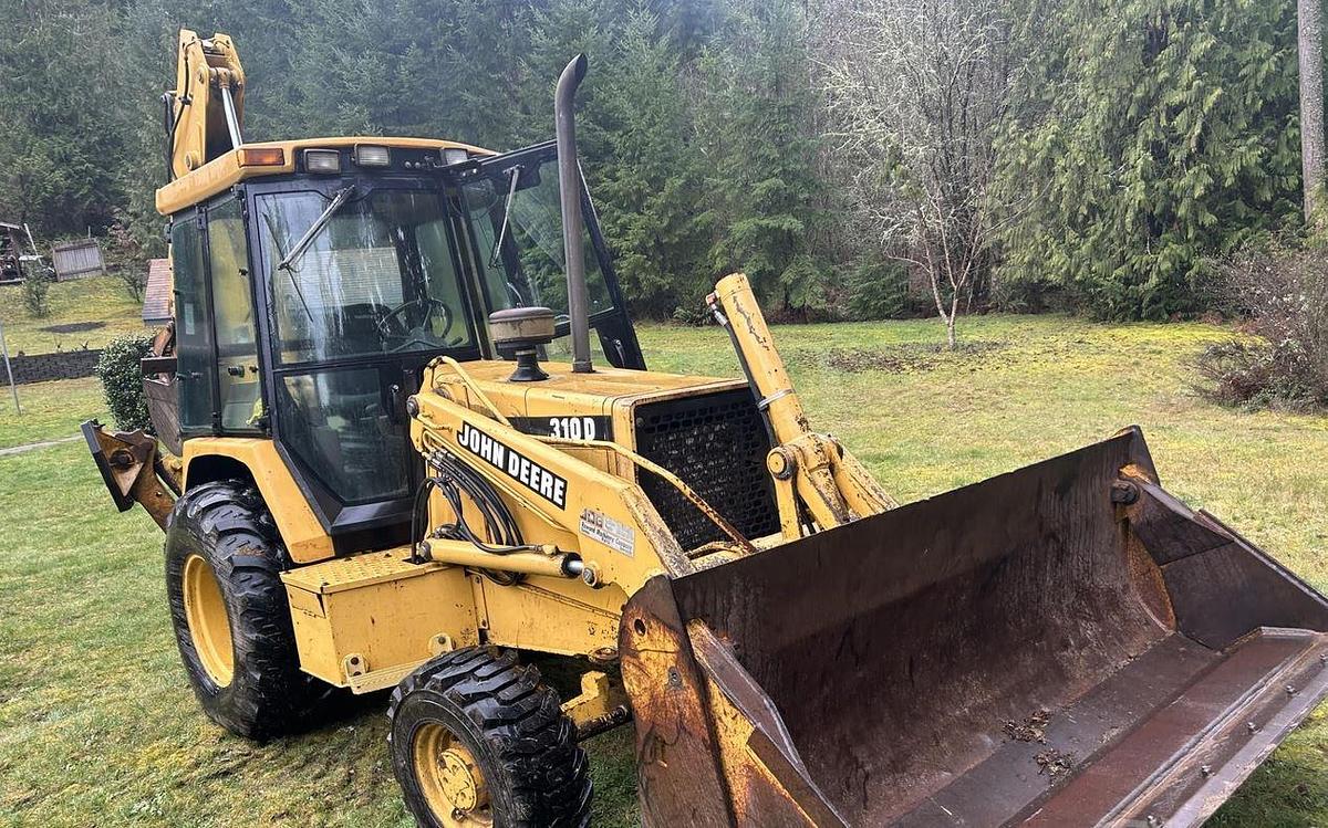Used 1996 JOHN DEERE 310D Backhoe Loader