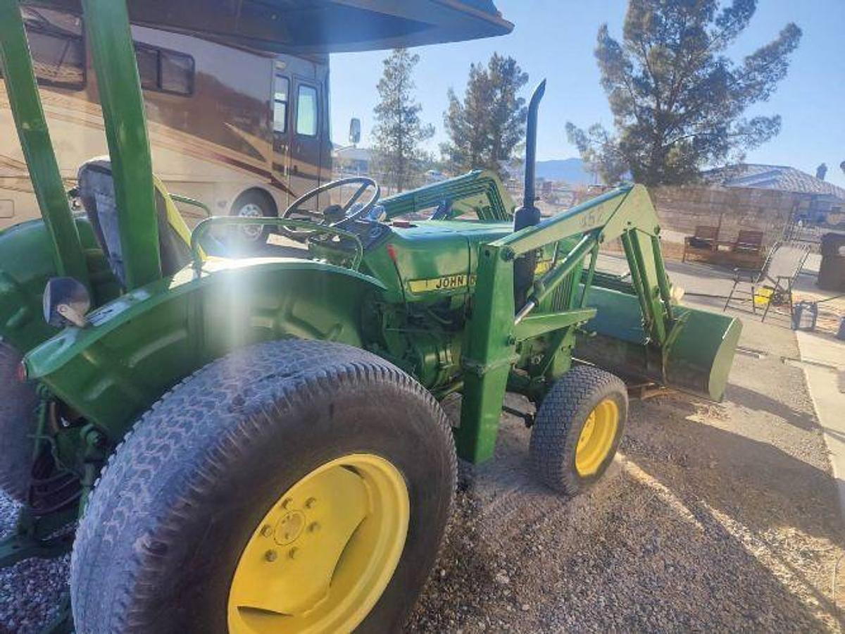 Used 1979 JOHN DEERE 850 Tractor with Front End Loader