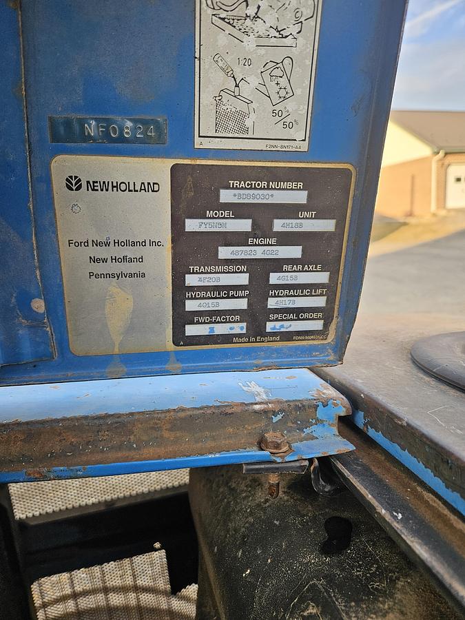 Used 1995 Ford 7740 Tractor