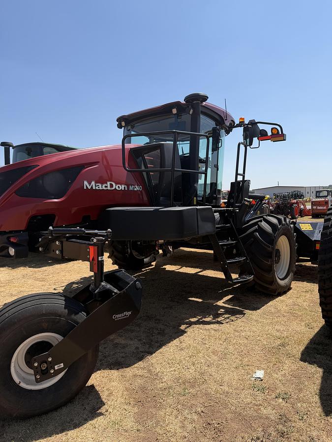 Used 2022 Mac Don M1240 Swather, 16’ Header, Auto Steer — 1,177 Hours