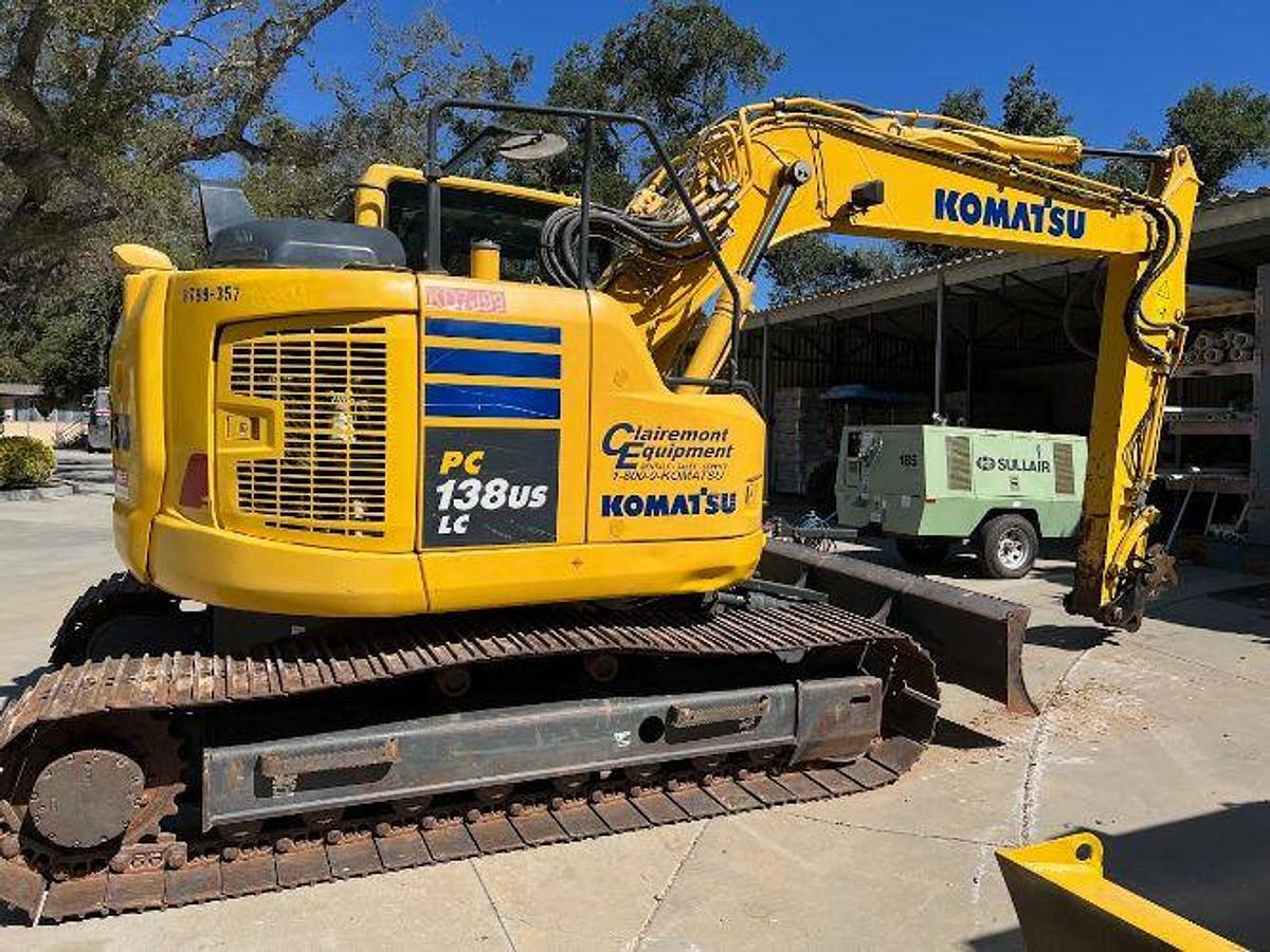 Used 2019 KOMATSU PC138US LC