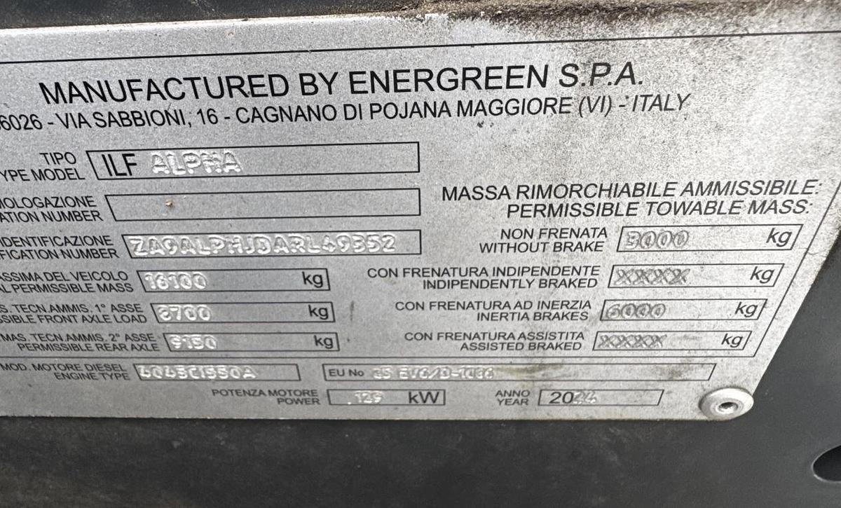 Used 2024 ENERGREEN ILF ALPHA