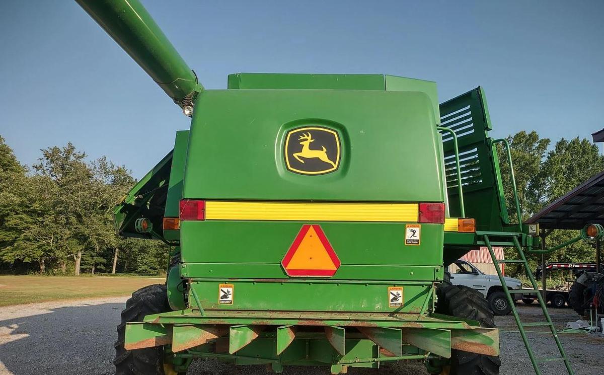 Used 1999 John Deere 9610 with Header and Cart