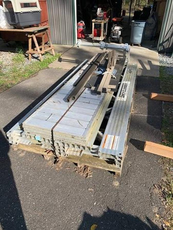 Used 2017 Sky Climber Sky Stage Ultra Swing Scaffolding System