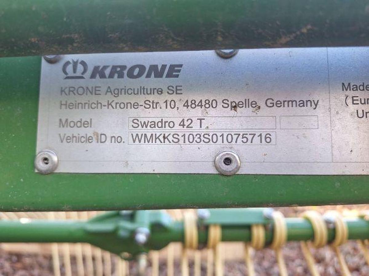 Used 2022 Krone 42t Rotary Rake