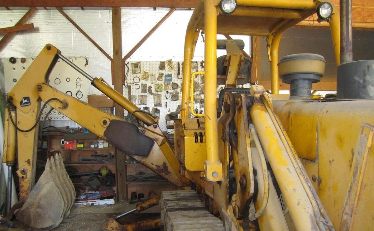 Used 1985 John Deere 455E Crawler Loader