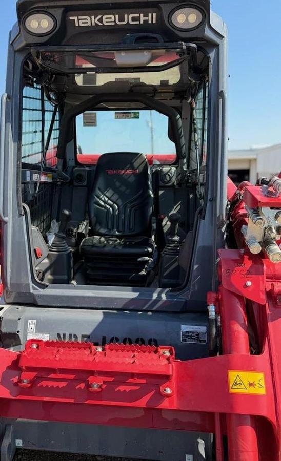 Used 2022 Takeuchi Tl12v2 Skid Steer & FAE Mulcher