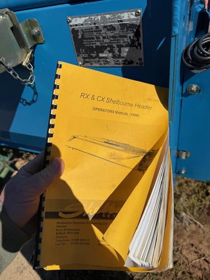 Used 1999 Shelbourne Stripper RX72 Header