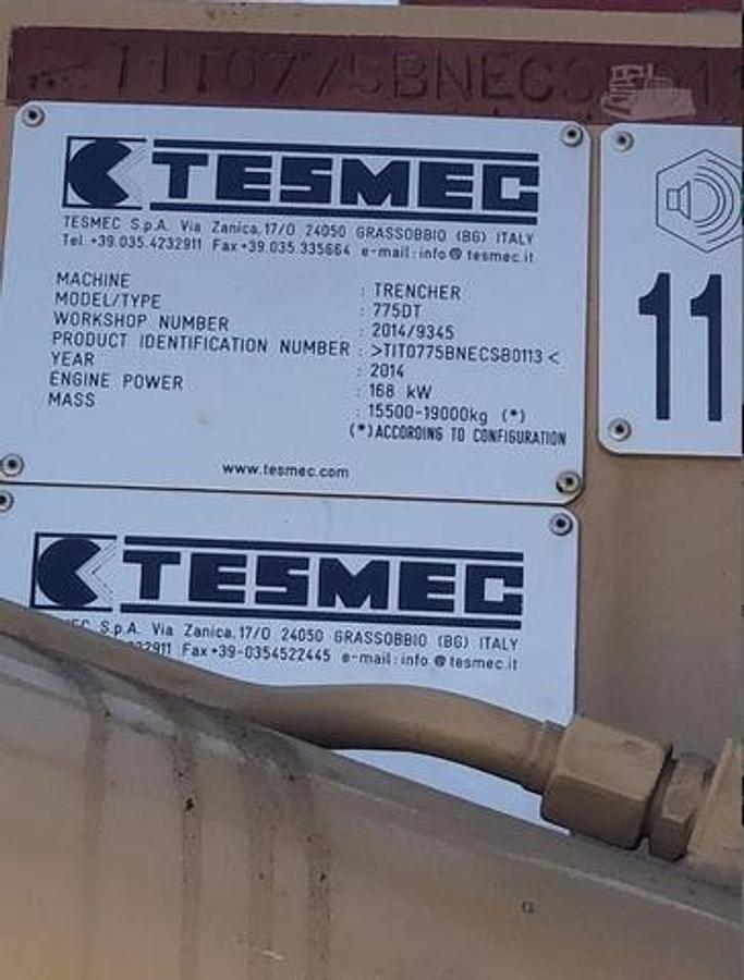 Used 2014 Tesmec 775DT