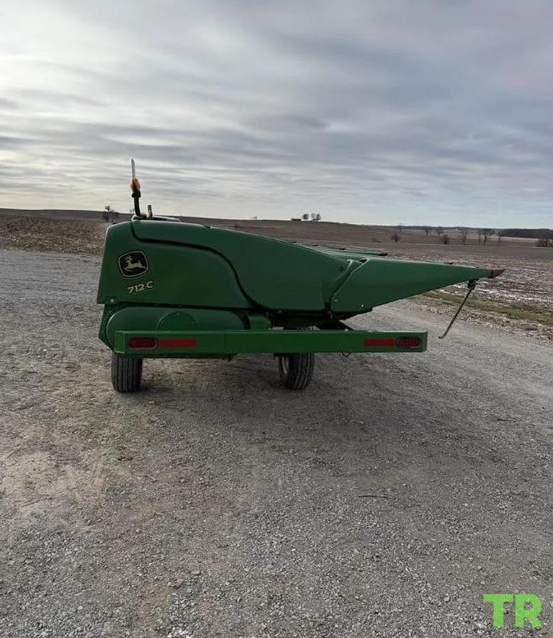 Used 2018 John Deere 712C 12-Row Corn Head