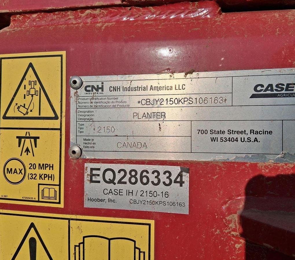Used 2023 CASE IH 2150 Planter