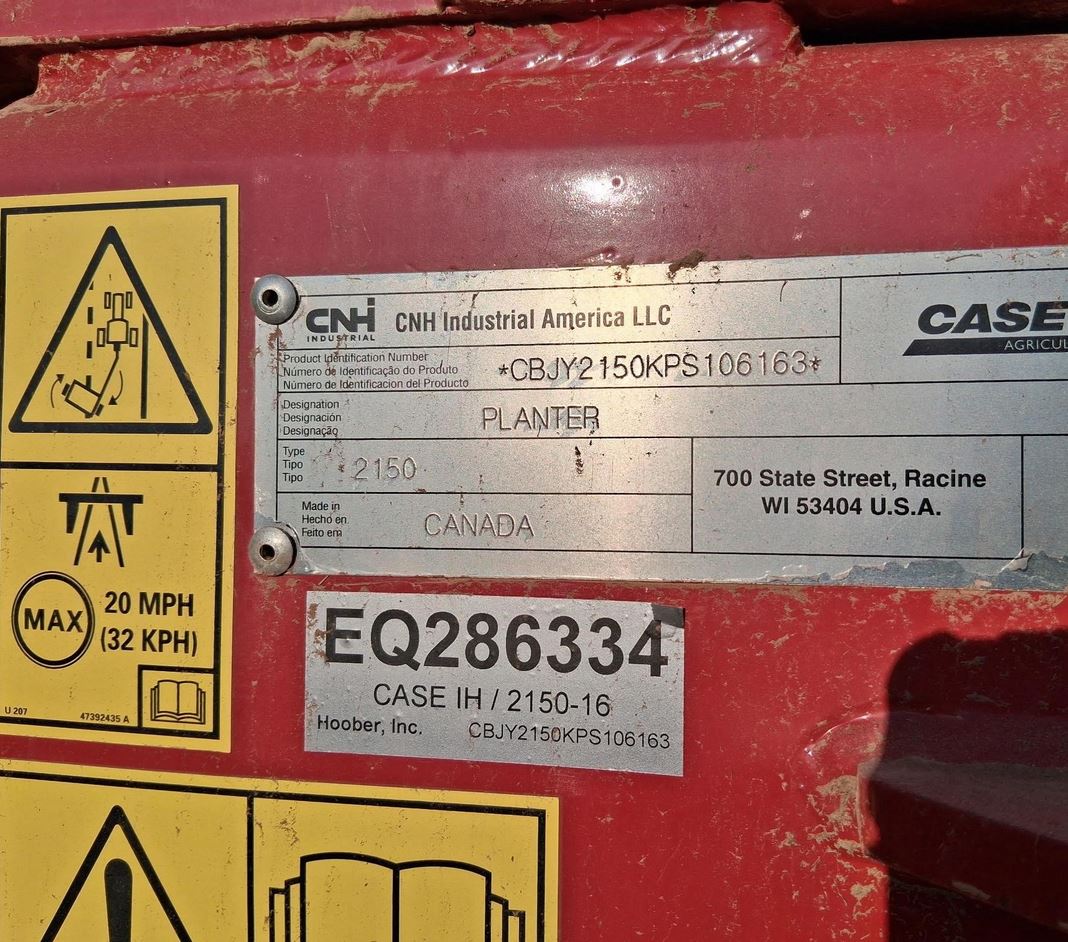 Used 2023 CASE IH 2150 Planter