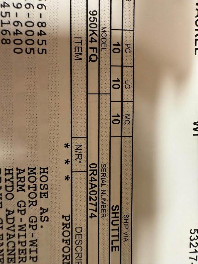 Used 2014 Caterpillar 950k