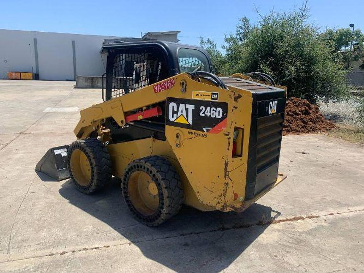 Used 2016 CATERPILLAR 246D Skid Steer Loader