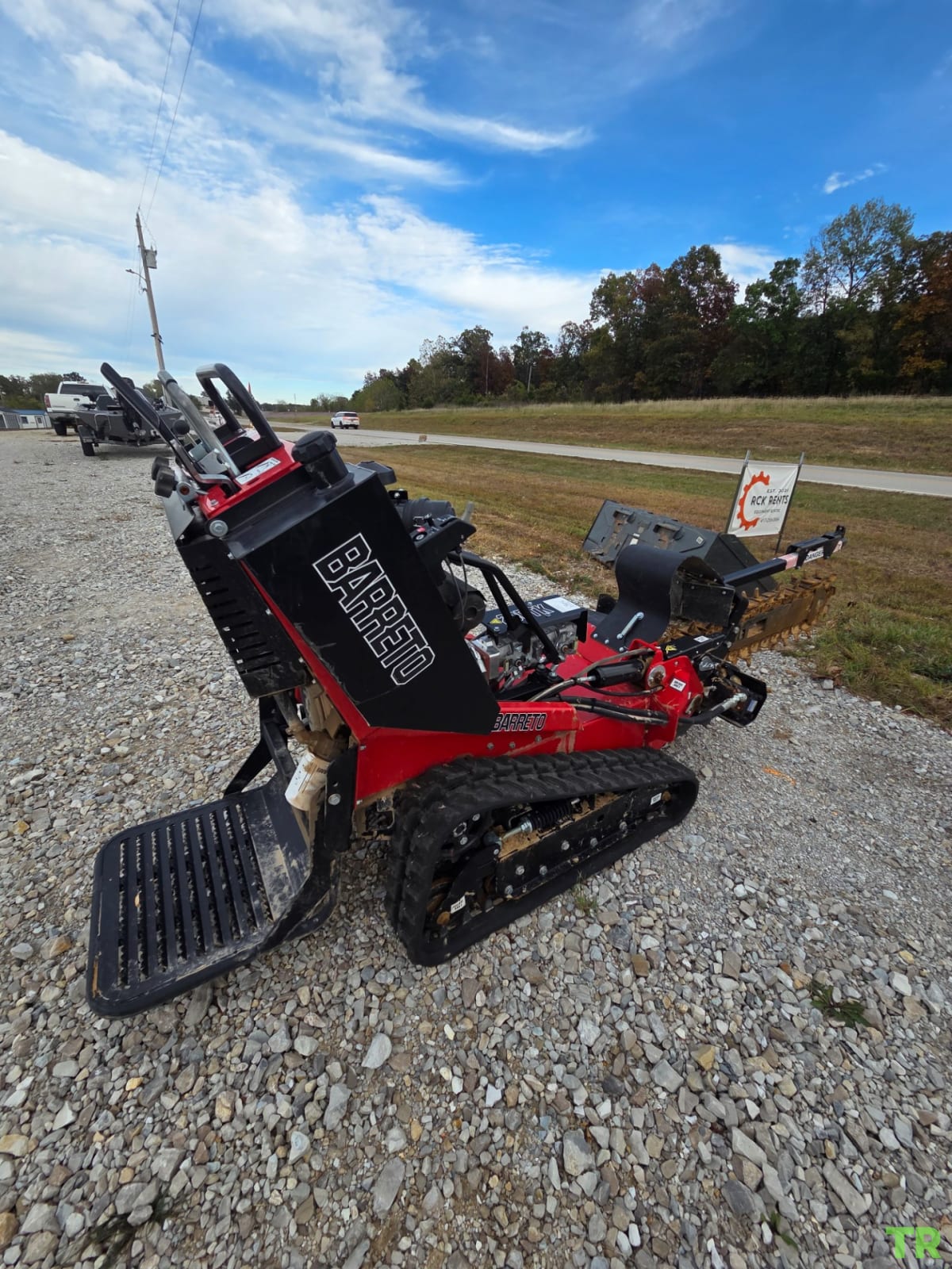 Used 2025 Barreto 23RTK Trencher