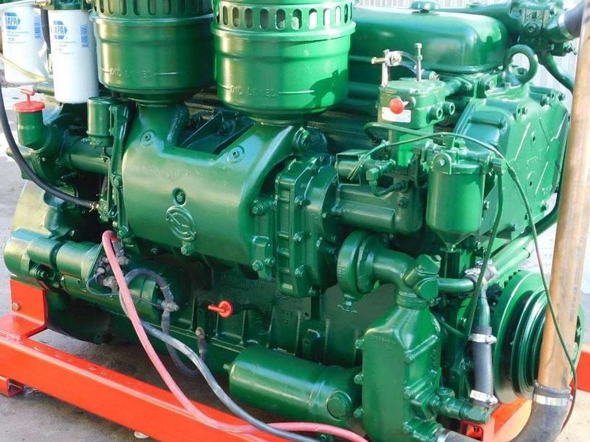 Used 1977 Detroit Diesel 6-71N Industrial Diesel Engine