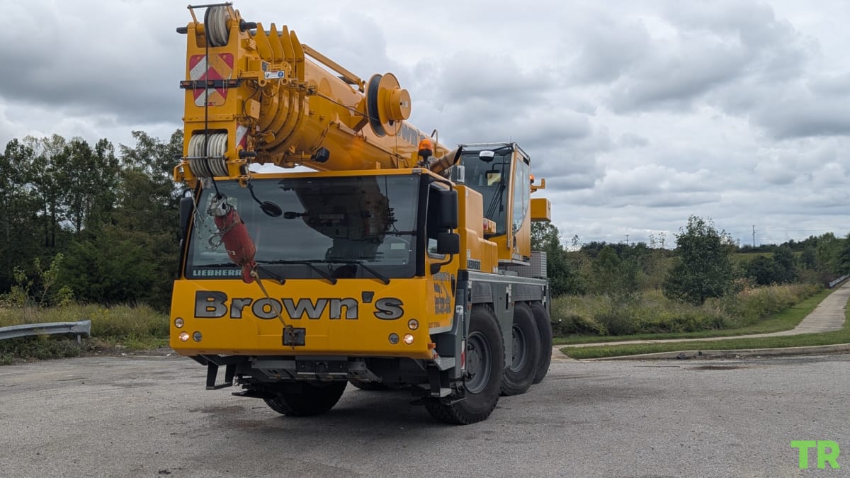 Used 2020 Liebherr 65 US Ton All Terrain Crane