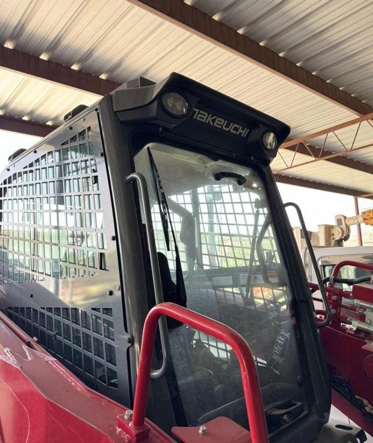 Used 2022 Takeuchi Tl12v2 Skid Steer & FAE Mulcher